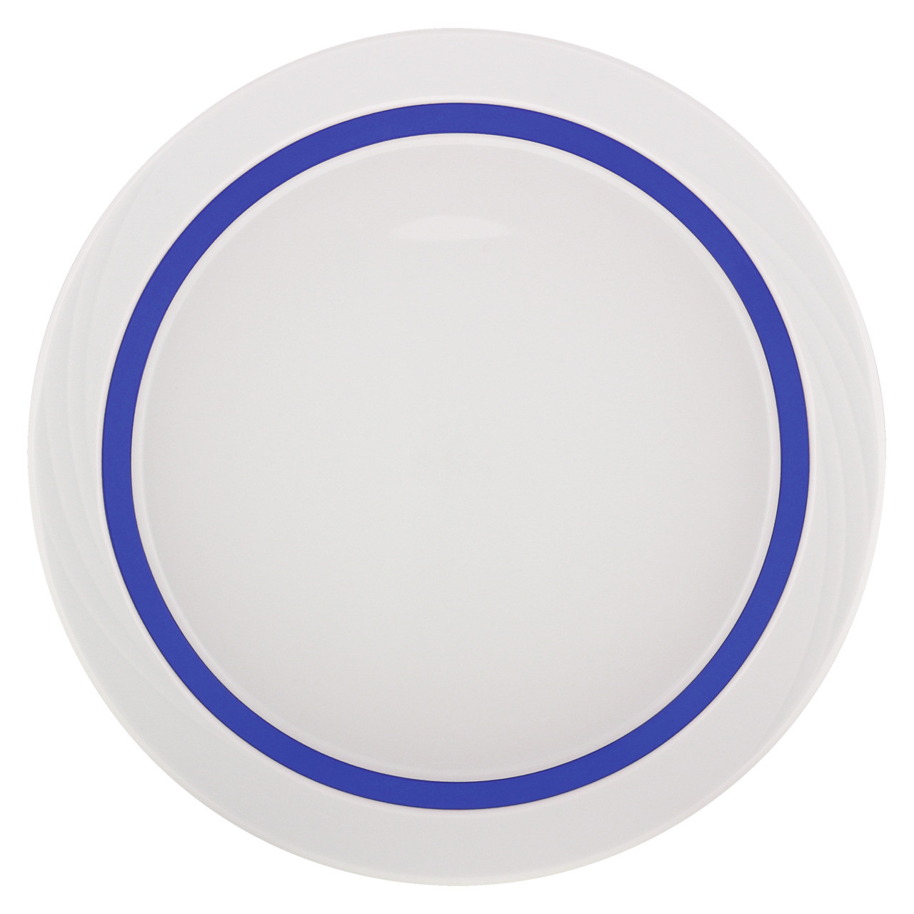 Donna Senior, Teller halbtief rund Relief ø 256 mm / 0,40 l dunkelblau